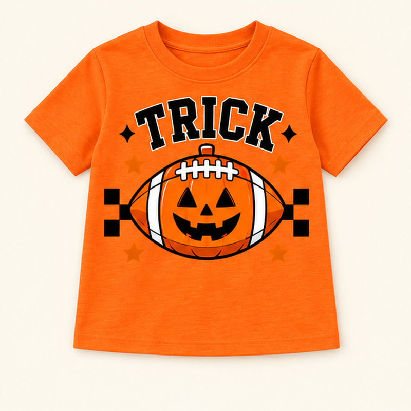 Camiseta de niño Trick Football, color Naranja