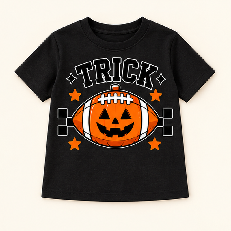 Camiseta de niño Trick Football, color Negra