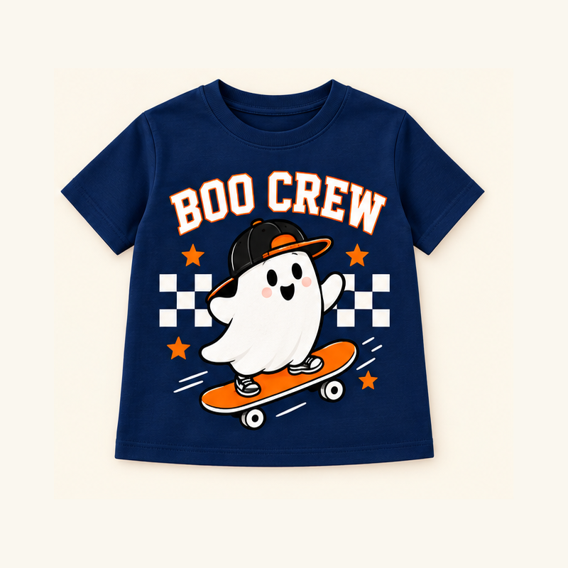 Camiseta de niño Boo Crew Skate, color Azul Marino