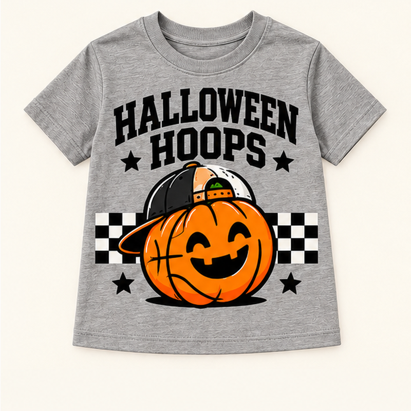 Camiseta de niño Spooky Season Soccer, color Gris