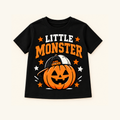 Camiseta de niño Little Monster, color Negra