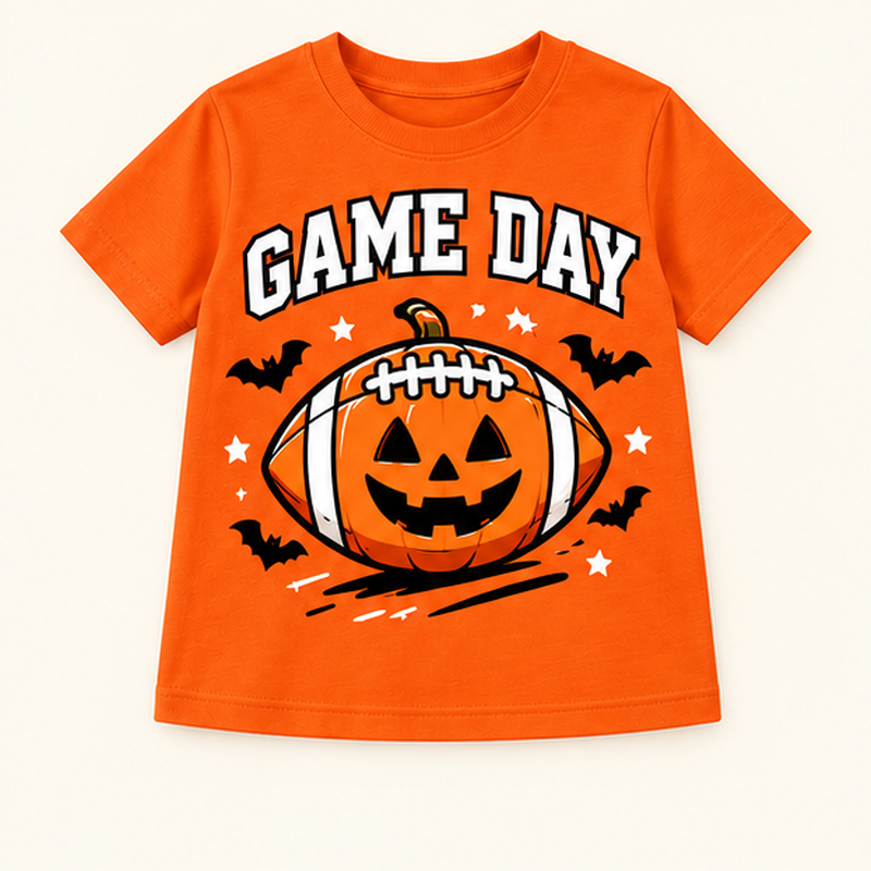 Camiseta de niño Boo Mode, color Naranja