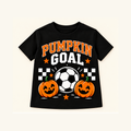 Camiseta de niño Pumpkin Goal, color Negra