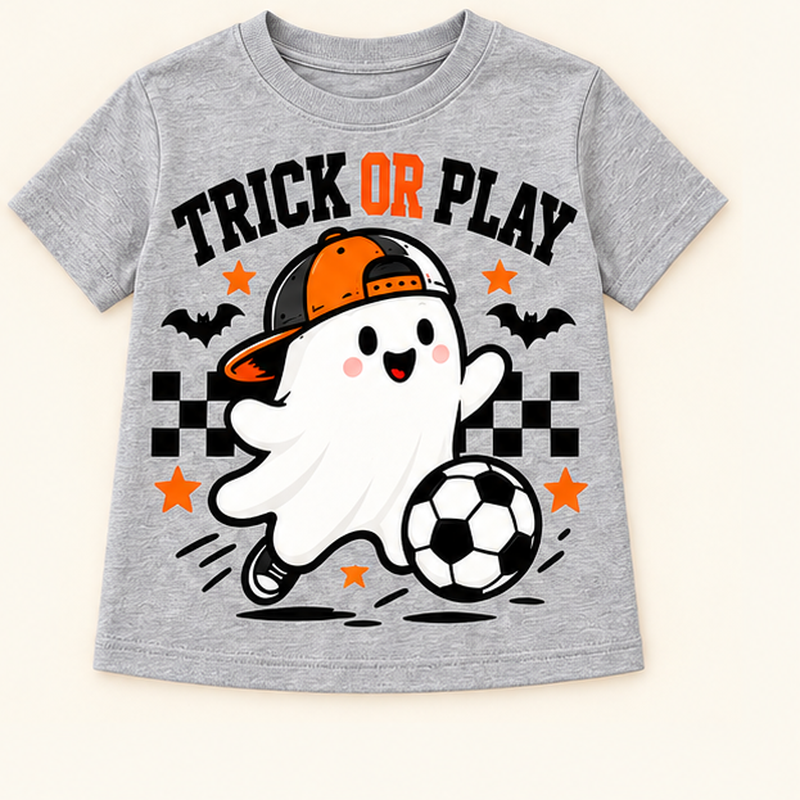 Camiseta de niño Spooky Dude Sunglasses, color Gris
