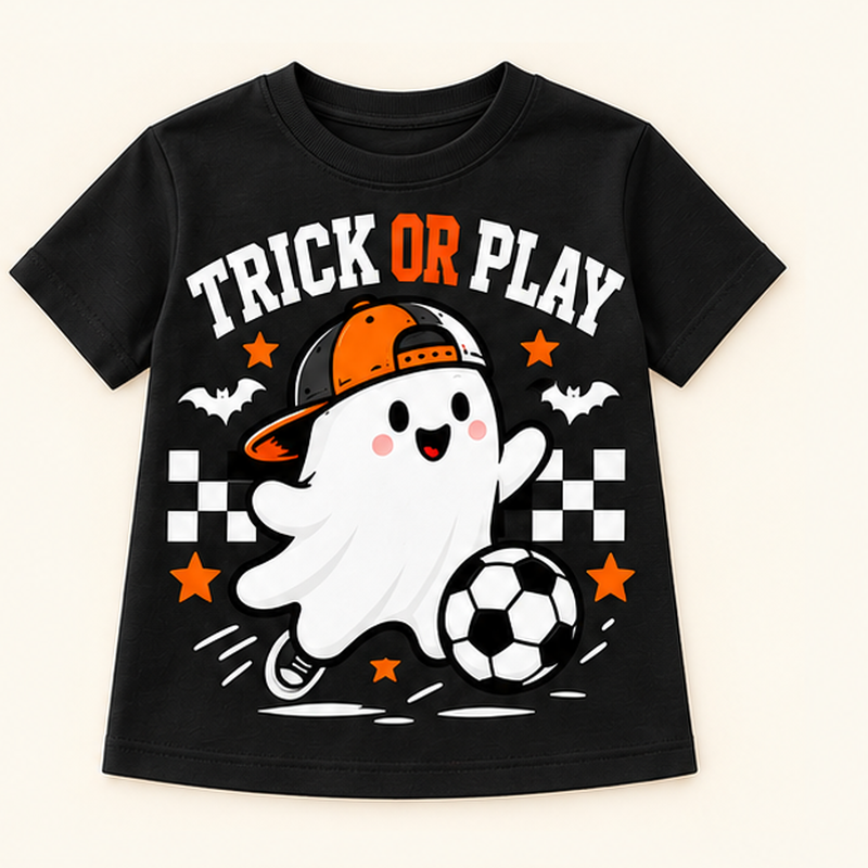 Camiseta de niño Spooky Dude Sunglasses, color Negra