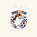 Camiseta de niño Trick or Play, color Blanca
