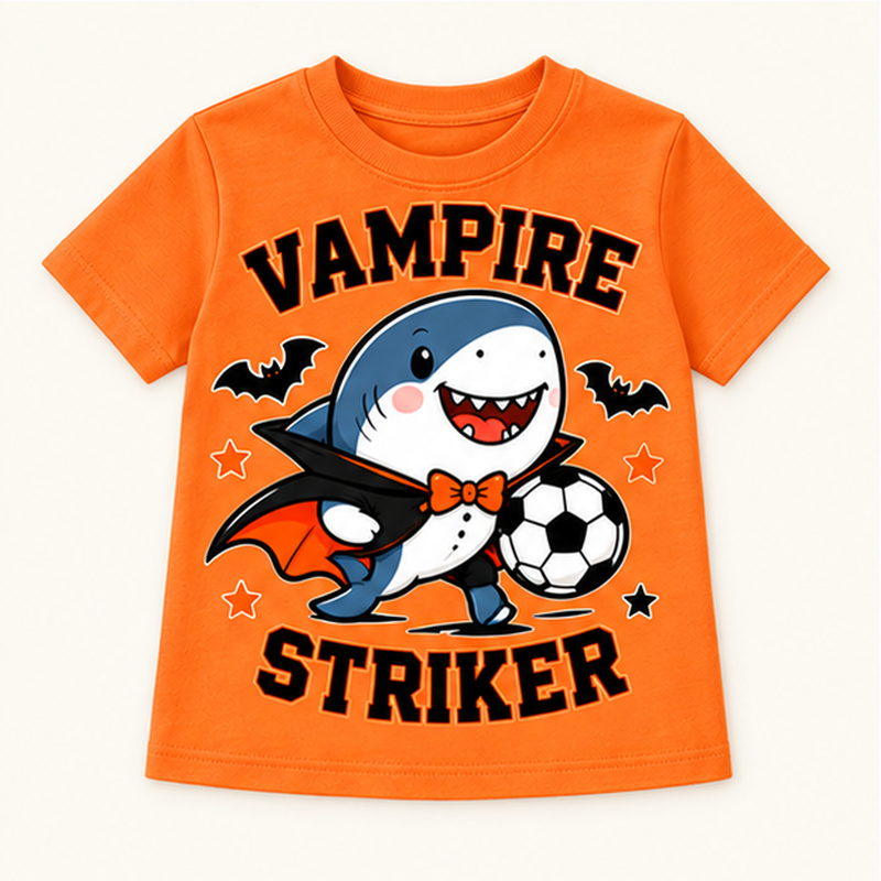Camiseta de niño Skeleton Basketball, color Naranja