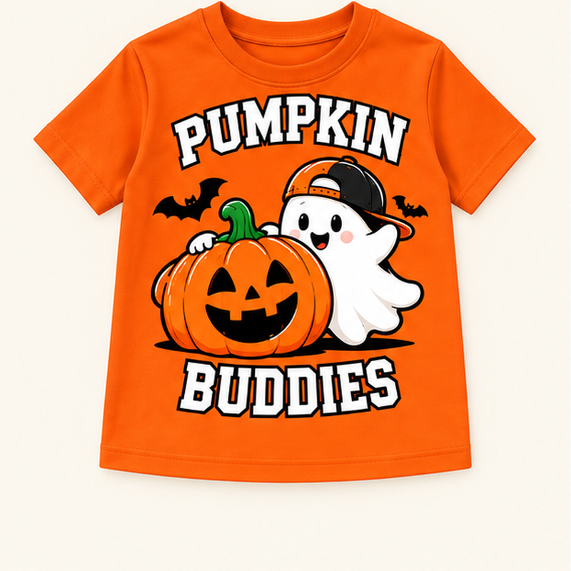 Camiseta de niño Ghost Baseball, color Naranja