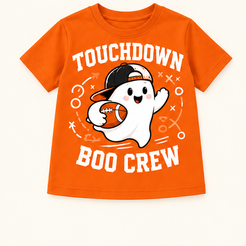Camiseta de niño Spooky Season Three Balls, color Naranja