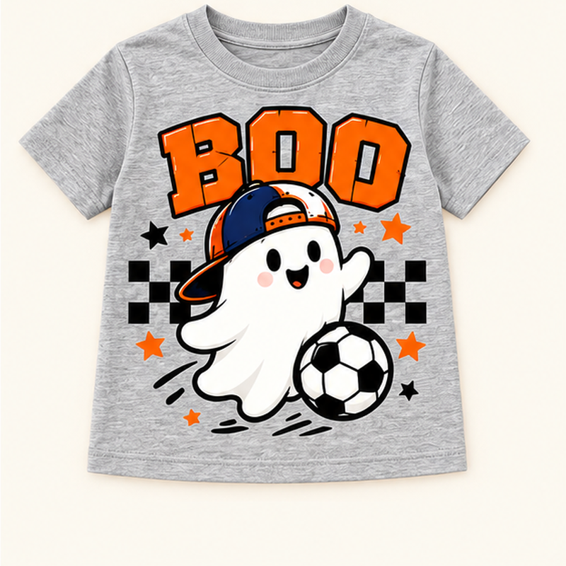 Camiseta de niño Vampire Shark Soccer, color Gris