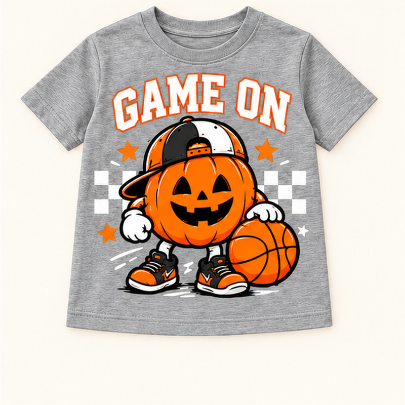 Camiseta de niño Touchdown Boo Ghost, color Gris