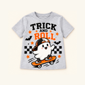 Camiseta de niño Touchdown Boo Ghost, color Negra