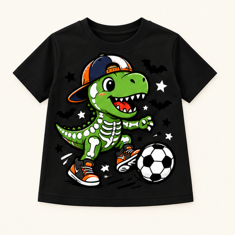 Camiseta de niño Frankenstein Goalie, color Negra