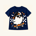 Camiseta de niño Ghost Skateboard Navy, color Azul Marino