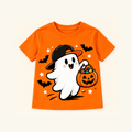Camiseta de niño Ghost Pumpkin Pail, color Naranja