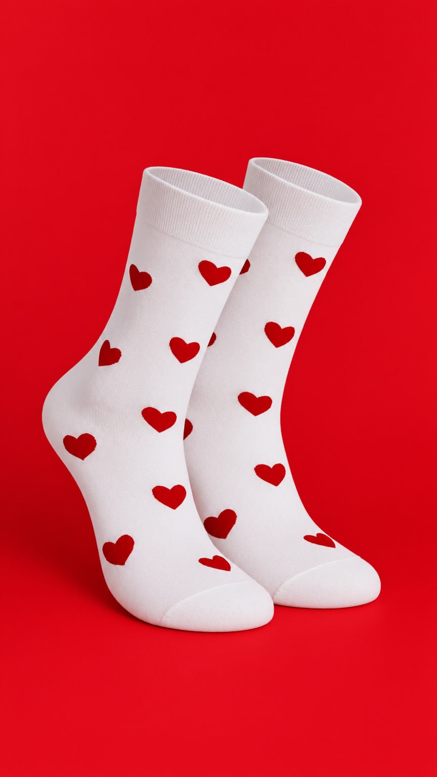 Medias de corazones