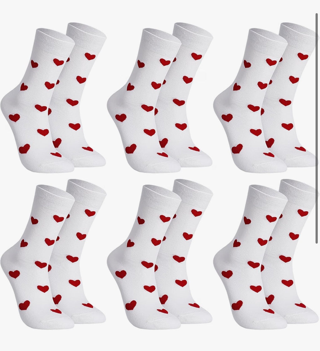 Medias de corazones