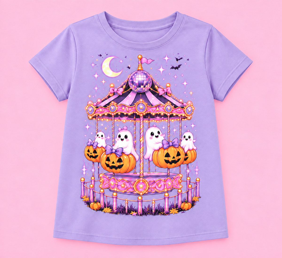 boo carousel lilac