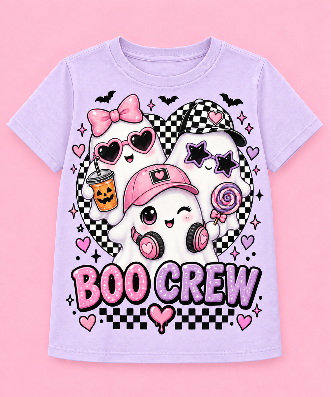 boo crew glam lilac