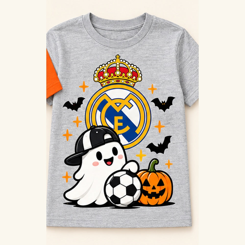 Camiseta de niño Real Madrid Ghost, color Gris