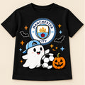 Camiseta de niño Manchester City Ghost, color Negra