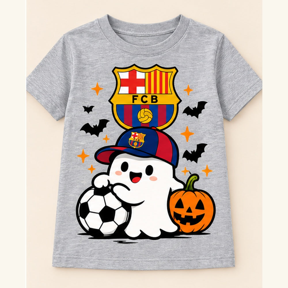 Camiseta de niño Barcelona Ghost, color Gris