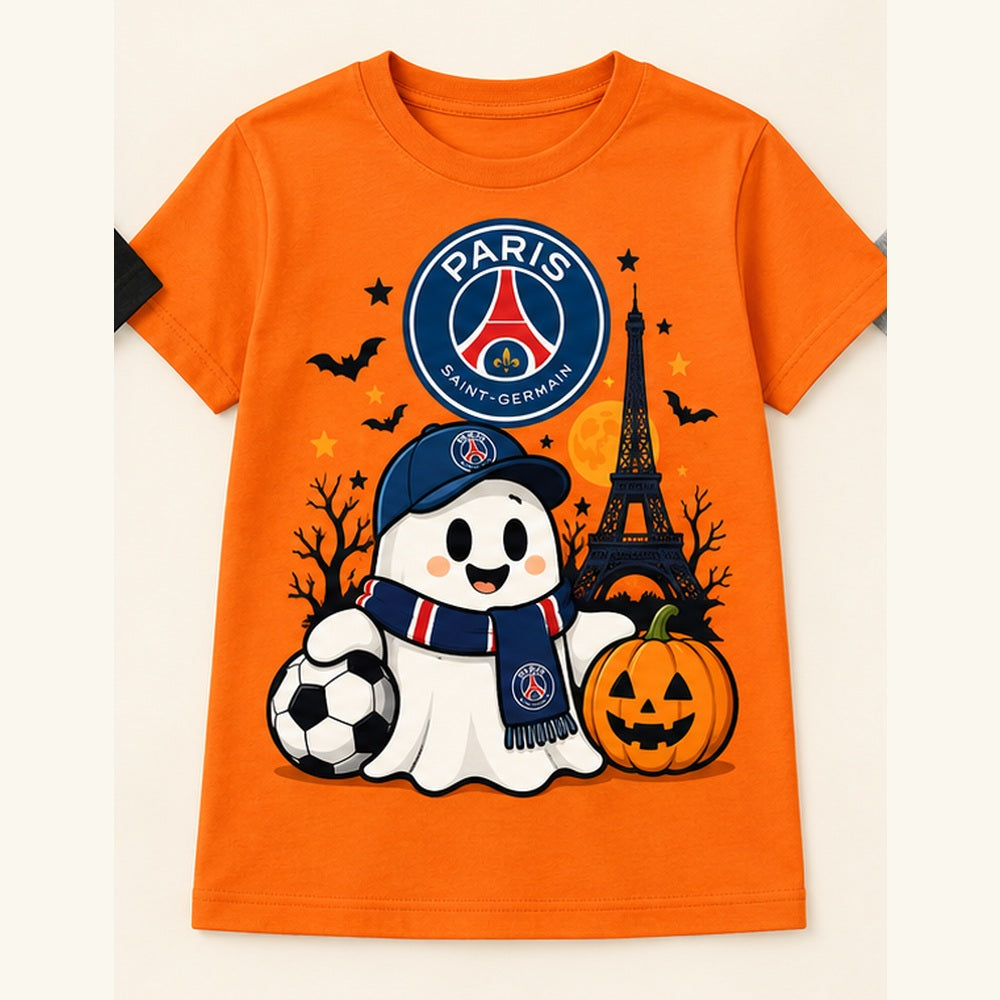 Camiseta de niño PSG Ghost, color Naranja