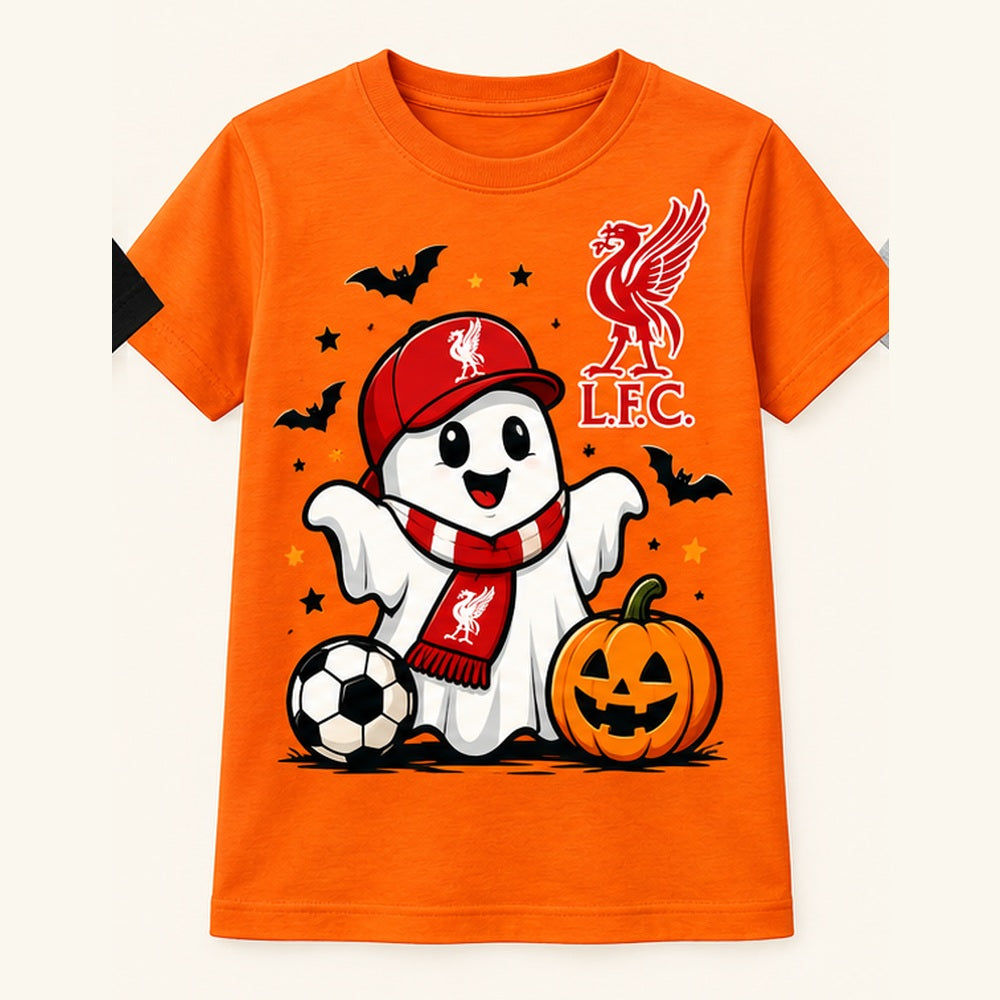 Camiseta de niño Liverpool Ghost, color Naranja