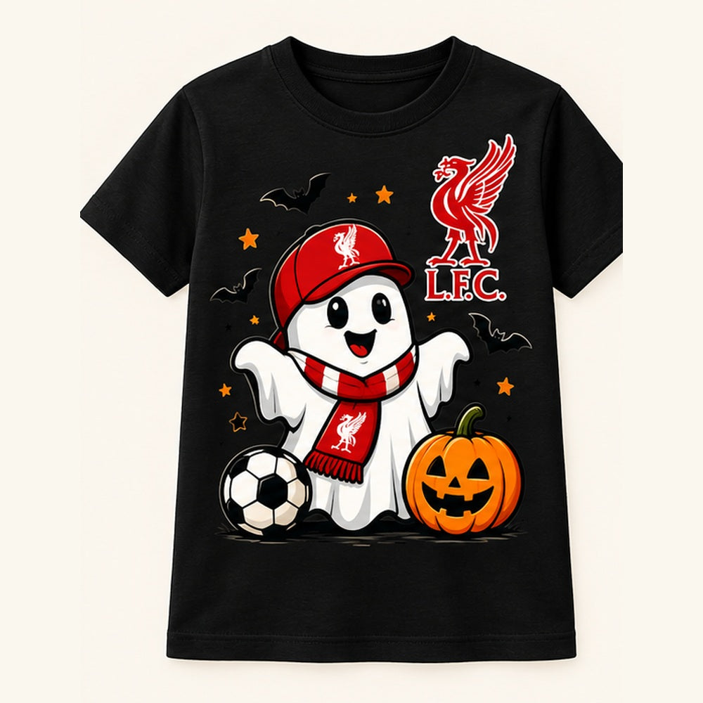 Camiseta de niño Liverpool Ghost, color Negra