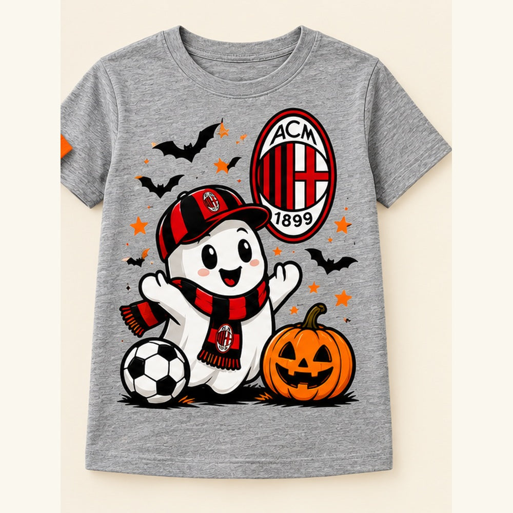Camiseta de niño AC Milan Ghost, color Gris