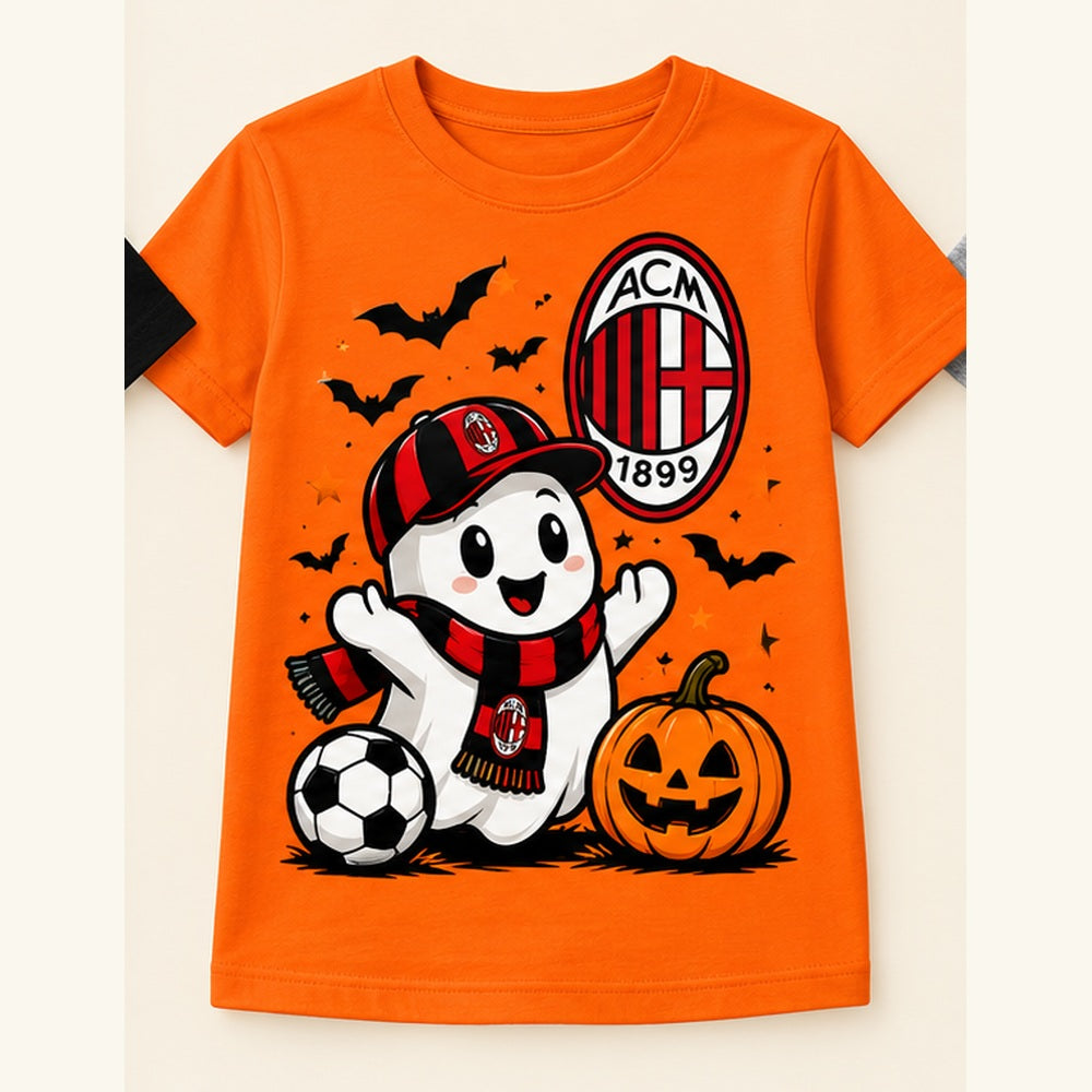 Camiseta de niño AC Milan Ghost, color Naranja