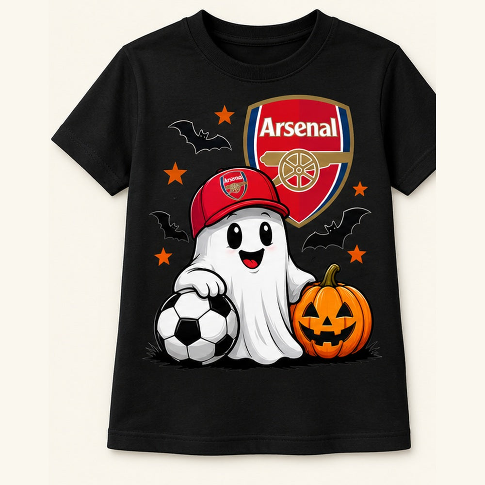 Camiseta de niño Arsenal Ghost, color Negra