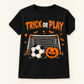 Camiseta de niño Trick or Play Goal, color Negra