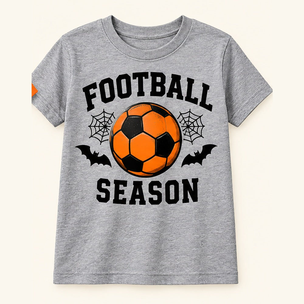 Camiseta de niño Football Season, color Gris