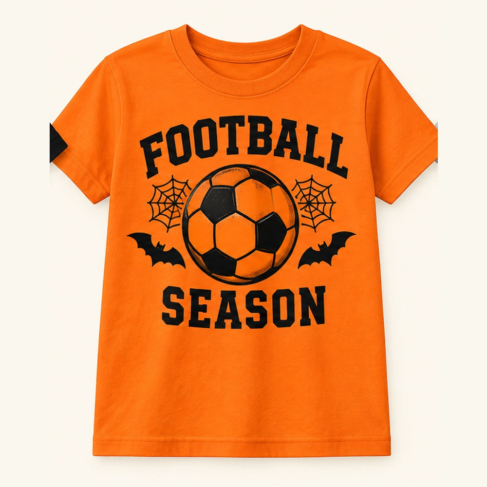 Camiseta de niño Football Season, color Naranja