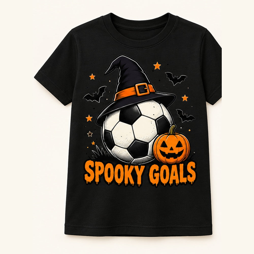 Camiseta de niño Spooky Goals Witch Ball, color Negra
