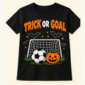 Camiseta de niño Trick or Goal, color Negra