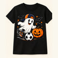 Camiseta de niño Ghost Soccer Duo, color Negra