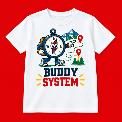 Camiseta Buddy System para niño - Festiva