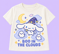 Camiseta Boo Clouds crema