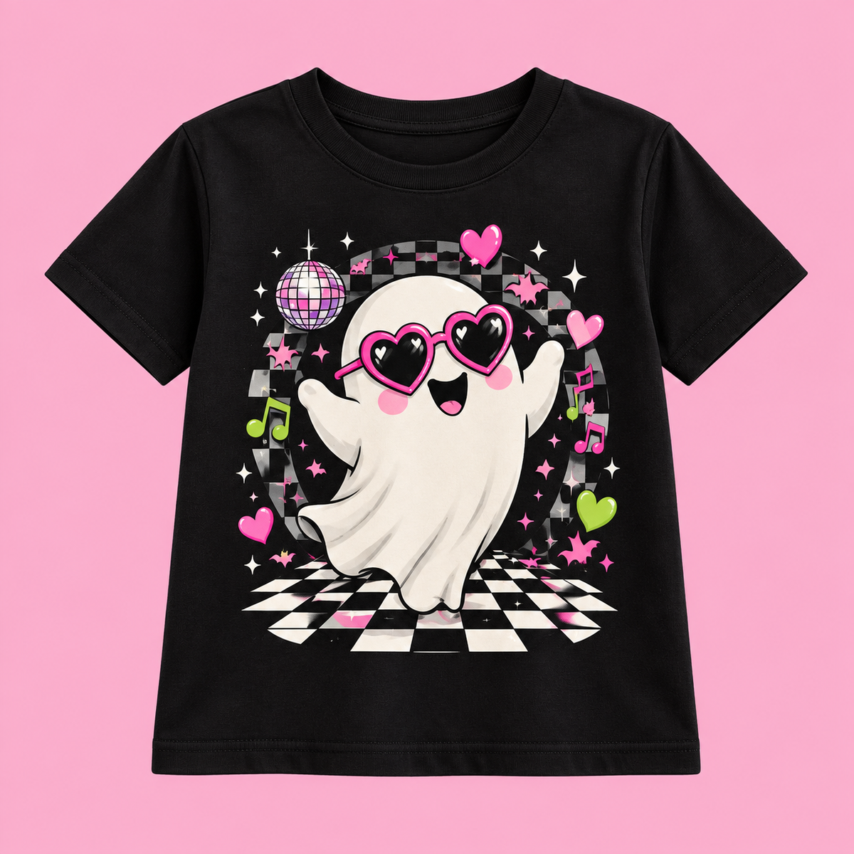 Camiseta Boo Dance negra