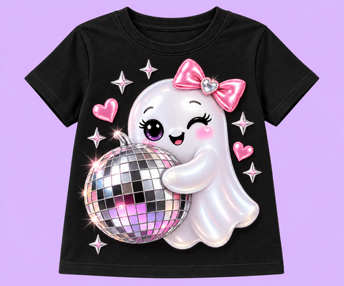 Camiseta Boo Disco negra