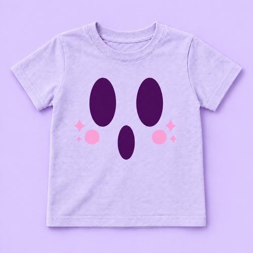 Camiseta lila Boo