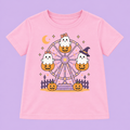 Camiseta Boo Wheel rosada