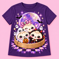 Camiseta Disco Dumplings morada