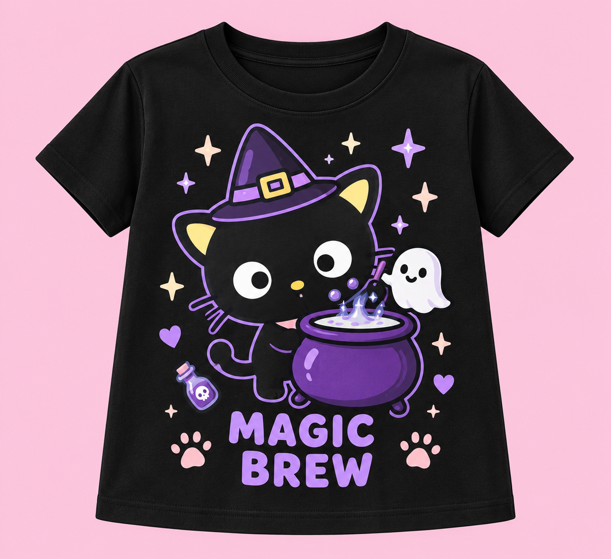 Camiseta Magic Brew negra