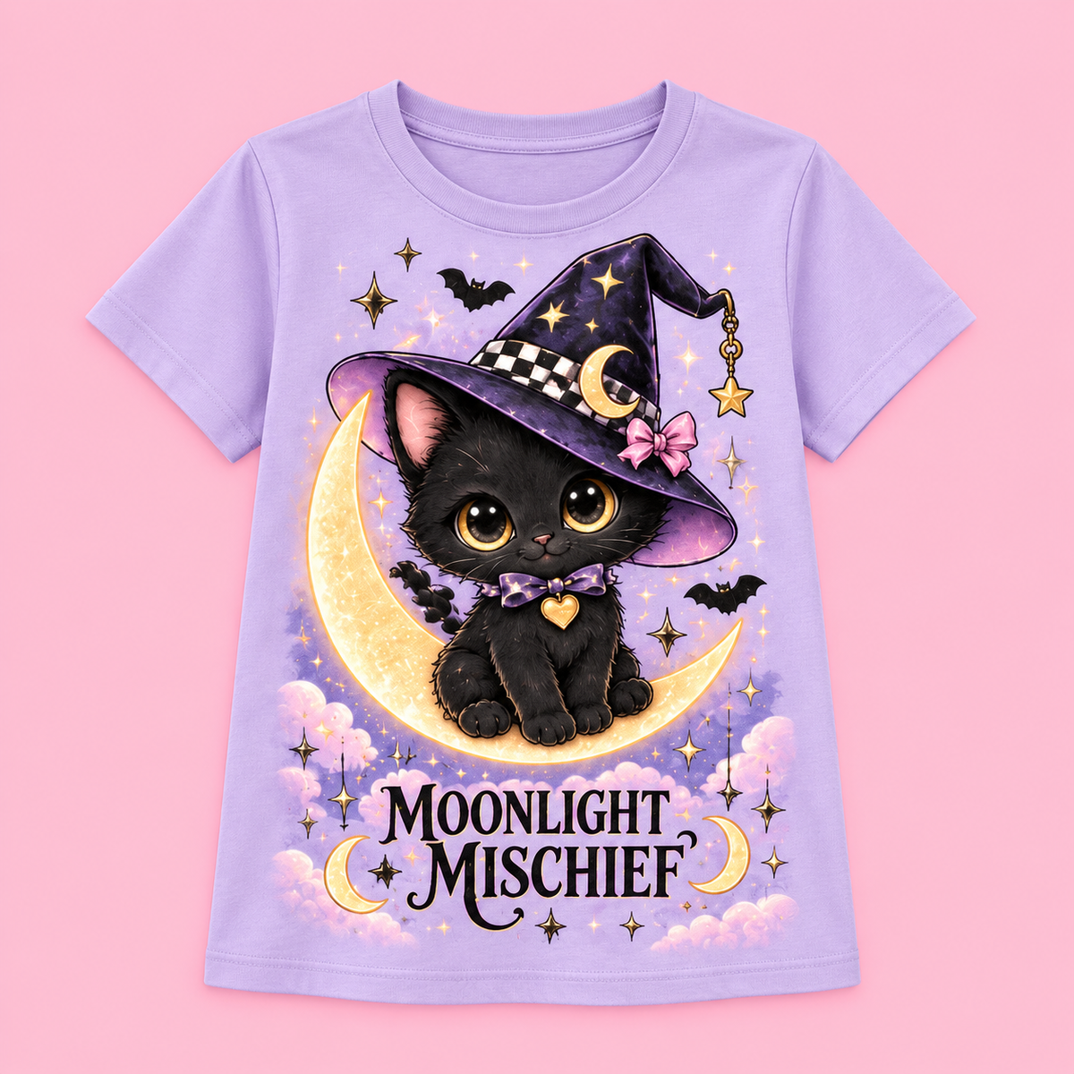 Camiseta Moonlight Mischief lila