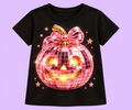 Camiseta Pumpkin Disco negra