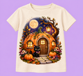 Camiseta Pumpkin Home crema