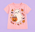 Camiseta Sweet Boo rosada
